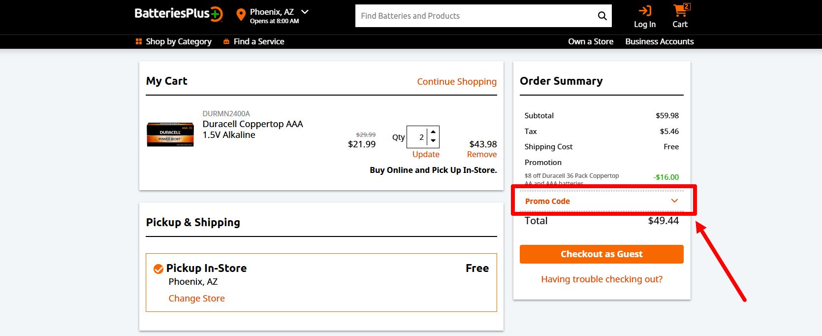 Batteries Plus Promo Code